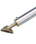 Close-up of metal welding tip part of Plastic Welding Kit With Welder Rods Reinforcing Mesh Hot Iron Stand And Wire Brush For Bumper Repair