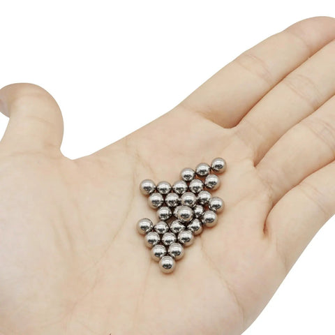 300 Piece Precision Steel Bearing Balls 5.5mm 0.22 Inch High Grade Carbon Steel For Auto Bike And Machine Shop Use Durable Low Friction Bearings Set Premium in hand