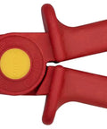 Insulated Flat Nose Plastic Pliers With Fiberglass Reinforcement 1000V Rated Red And Yellow Handle Design For A Pro Grade Grip And Safe Electrical Work With Precision Control