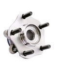 Front view of a 5-lug Front Wheel Hub Bearing Assembly For Nissan Leaf 2013-2017, Nissan NV200 2013-2018, Nissan Sentra 2013-2018, Chevy City Express 2015-2018, OE Quality, ISO TS 16949 Certified.