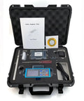 Portable Handheld Surface Roughness Tester Hella Precise Digital Gauge in protective case with user manual and accessories.