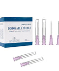 Sterile 18 Gauge 1 Inch Luer Lock Needles Pack Of 100 Disposable Individually Wrapped for lab, industry, plant, animal use