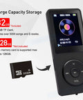 32GB MP3 Player With Voice Recorder And Speaker For On The Go Listening Crisp HiFi Lossless Sound On A Handy 1 8 Inch HD Screen