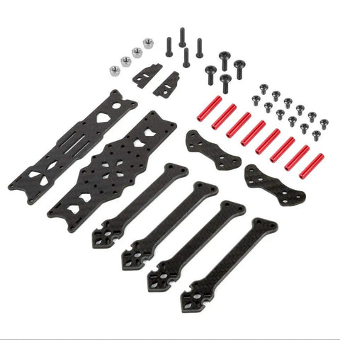 F4 X1 175mm FPV Racing Drone Frame Kit Carbon Fiber Quad Frame Rack For DIY RC Drones 4 Inch Propellers Build With Lightweight