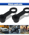 Top Shelf Brake Bleeder Screw Caps And Rubber Dust Covers With Keeper Designed For Hassle Free Auto Service On Trucks Cars And Bikes Fifty Pack Of Durable Heat Resistant Seals Keeps Dirt Out For Reliable Smooth Rides All Year Long rubber dust covers shown in black, highlighting versatility for auto and bike service.