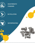 Heavy Duty 1140 Pc Assortment Kit Of Micro Screws For Electronics And Computer Repair Featuring M1.4 Through M3 Round Head Options with waterproof features.