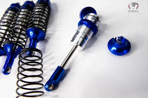 Blue Aluminum BigBore Shocks For 4x4 And 2WD Trucks And SUVs Front And Rear Adjustable high performance off-road suspension components