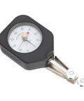Textile Tensiometer With Bearing Wheel System Dial Tension Tester For Thread Tension Control Pro Grade 2 To 25 g Range ABS Plastic And Stainless Steel Construction Easy To Read Dial