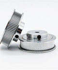 90 Tooth HTD Timing Pulley In Heavy Duty Aluminum Alloy With Precision Gears for slip-free belt drive and performance.