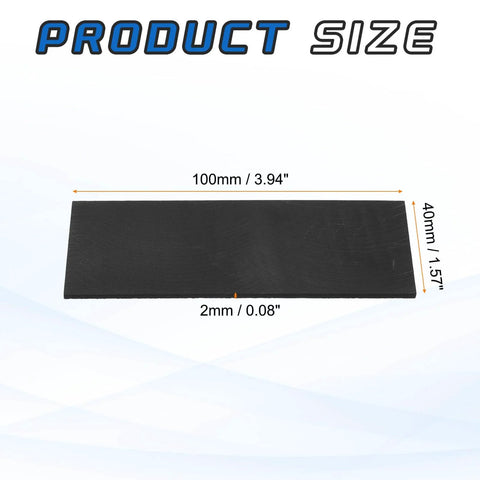 Rectangle Graphite Block Ingot For Melting Casting And Electrolysis High Purity Graphite Electrode Plate Sheet 100X40X2Mm