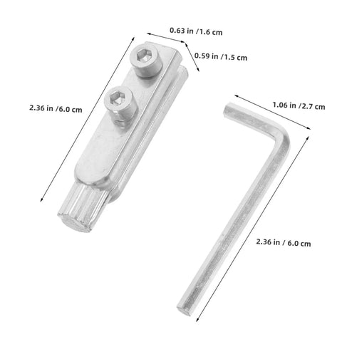 Easy Out Pipe Extractor Tool Set For Removing Broken Faucet Screws And Stripped Water Valve Threads With Stainless Steel Precision Design, 6 cm tool