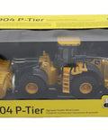 Packaging of One Fifty Scale Die Cast 904 P Tier Wheel Loader with working loader boom and fine detail