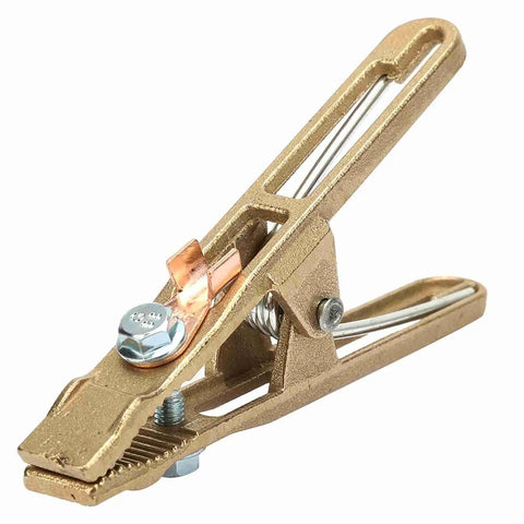 Top Tier Brass Welding Earth Clamp For 260A 300A 500A high performance ground wire attachment showing heavy-duty design.