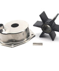 Water Pump Impeller Kit With Housing For Mercury Marine 30 To 250 HP MerCruiser Alpha One Gen Two Drives And Chrysler Force 75 To 120 HP Outboards Replacement