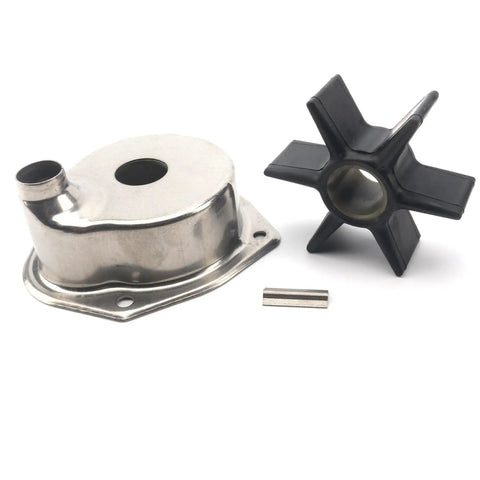 Water Pump Impeller Kit With Housing For Mercury Marine 30 To 250 HP MerCruiser Alpha One Gen Two Drives And Chrysler Force 75 To 120 HP Outboards Replacement