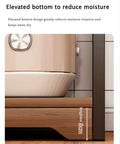 Kickass Heavy Duty Kitchen Storage Rack Handling Everyday Essentials From Microwaves To Pantry Items Large Capacity multifunctional utility cart with an elevated bottom to reduce moisture.