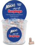 Container of Ultra Soft Foam Earplugs 100 Pairs With 33dB NRR For Sleep, Snoring, Travel, Concerts, Studying And Loud Environments