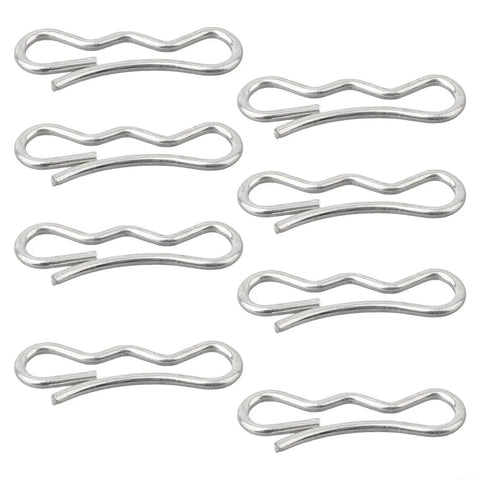 Lawn Mower Bow Tie Cotter Pins Set Of 8 Metal Fasteners For 71404043 71404040 532194208 194208 Heavy Duty Replacement Accessories