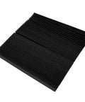 Foldable Accordion Bellows Cover for Milling Machines, Rubber Protective Guard Shield, 1.5m Length By 0.3m Width, top view