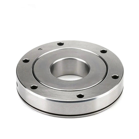 Crossed Roller Slewing Ring Bearing XU050077 40Mm X 112Mm X 21Mm Without Gear Teeth, metal construction, designed for heavy load rotation.