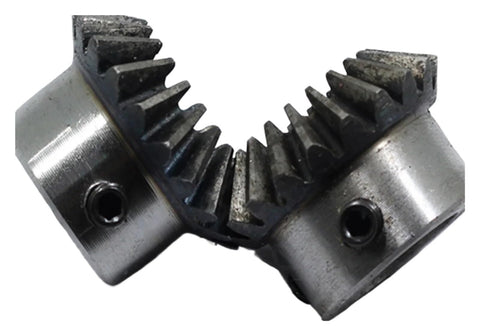 Beefy Bevel Gear Set 2M Pitch 25 Teeth Inner Hole 25mm 8mm Keyway M5 Screw Holes 90 Degree Meshing Steel Gears For Transmission Upgrades Heavy Duty High Wear Resistance Includes Four Pieces