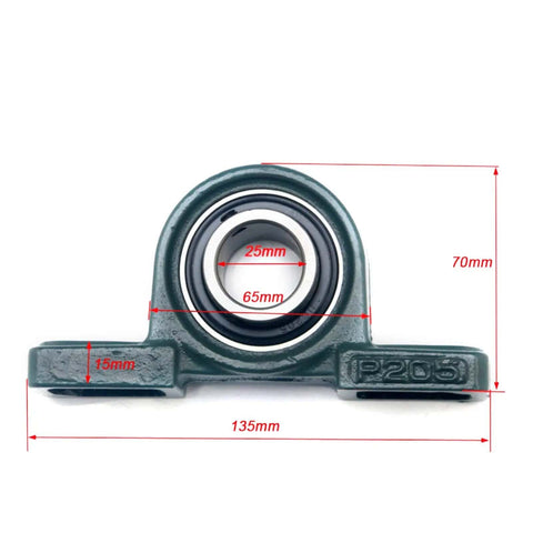 Pillow block bearing for 600mm Rear Axle Track Assembly Pro Kit For Go Kart Buggy Quad ATV Snow Sand And Snowmobile Durable Alloy.