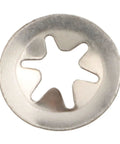 200 Pcs 304 Stainless Steel Internal Tooth Lock Washers Star Shaped Heavy Duty Set For Industrial Equipment Bearings And Machinery Five Size Kit 2x6mm 5x6mm 3x9mm 4x12mm 5x14mm close-up