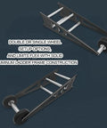 Aluminum Wheelie Bar Kit For Traxxas Slash Rustler Bandit Two Wheel Drive One Tenth RC Cars With Seven Inch Length CNC Machined