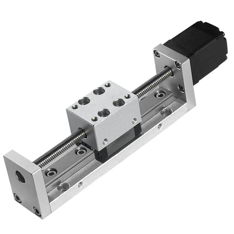 Linear Motion Actuator With Lead Screw And Motor For DIY CNC Router X Y Z Axis 40mm Stroke Quiet Dustproof Self Lubricating System