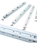 Four Piece V Slot T Slot 180 Degree Inline Connectors For Aluminum Profiles 2020 3030 4040 4545 Inside Joint Fittings with screws