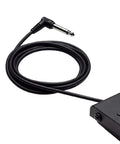 Sturdy Sustain Pedal For Digital Pianos With 1.5M Cable And 6.35mm Plug, Feels Like A Real Acoustic Pedal, Enriches Tone, Lightweight Portable