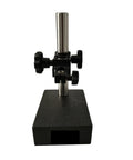 Front view of Granite Height Gauge Stand With Dial Gauge Base And Fine Adjustment For Machining, Indicator Comparator Base