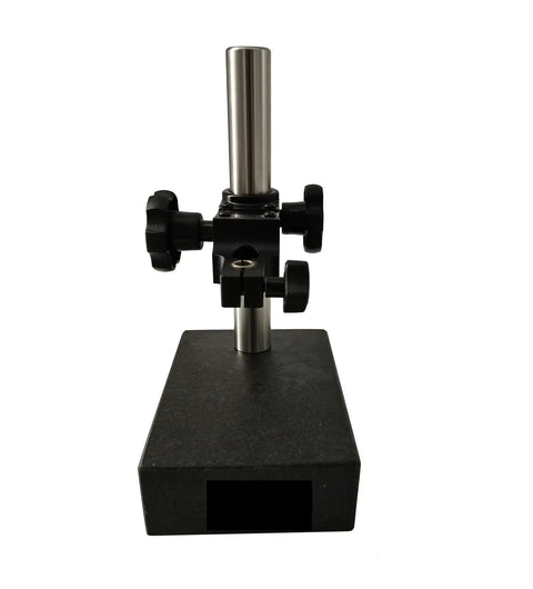 Heavy Duty Granite Dial Gauge Stand With Fine Adjustment For Height Measurement Dial Indicator Base 150X100X40mm