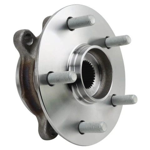 Front Left And Right Wheel Bearing Hub Assembly Kit For 2020 2023 Toyota Highlander And 2021 2023 Sienna metal hub close-up