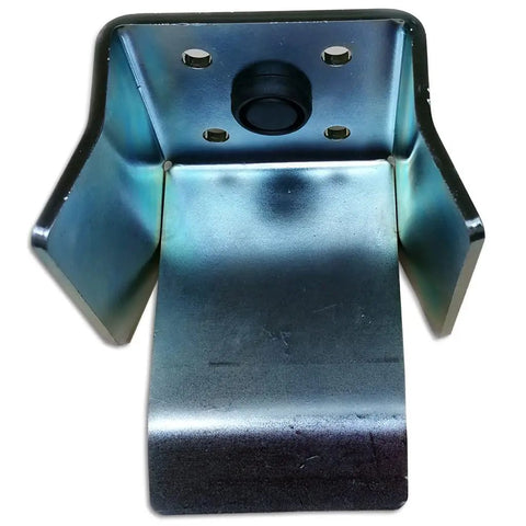 Cantilever Sliding Gate Truck Assembly Kit For Square Posts, medium-duty bracket component, steel, close-up view