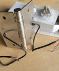 8 Wire Stainless Steel Electrified Hinge For Doors And Gates Heavy Duty Electric Door Hinge With Stainless Steel Construction Industrial Grade Easy Install Reliable Wire Connection