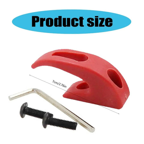 Front Hook Storage Mount For Electric Scooters And Skateboards Compatible With M365 Pro Ninebot Max G30 Durable Red Hanger Holder