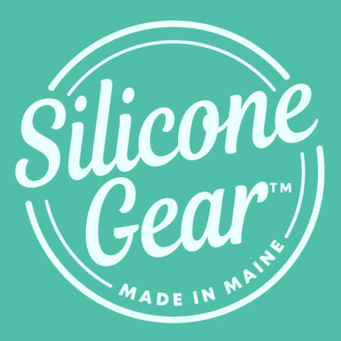 Silicone Gear Made in Maine logo, related to Kid Sized Scuba Mouthpiece Pack Of 3 In Medical Grade Silicone For Extra Comfort And Easy Bites.
