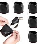 2 Inch Office Chair Wheel Stopper Set Of 5 Soft Felt Caster Cups For Hardwood Floors Quiet No Slip Wheel Stoppers in use