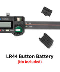 Digital Vernier Caliper 50mm 2In High Precision Measuring Tool with LR44 battery compartment, no battery included