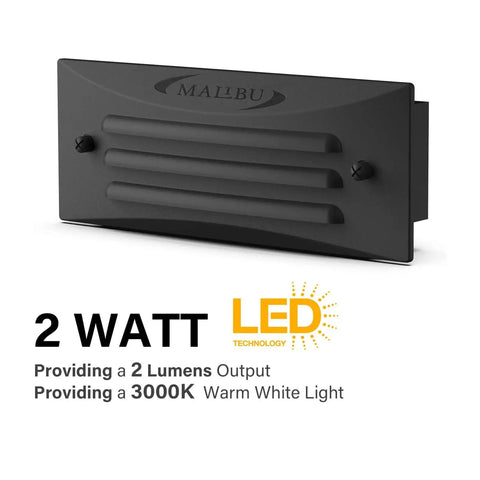 Low Voltage LED Deck Lights 9 Inch Step Lighting Kit For Outdoor Walkways And Decks With Warm Soft Illumination Angled Light To Highlight Each Step Easy Two Screw Installation 12V Power 4 Pack