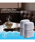 Level Up Your Brew Game With Top Tier Replacement Charcoal Water Filters compatible with Cuisinart coffee machines, coconut shell material.