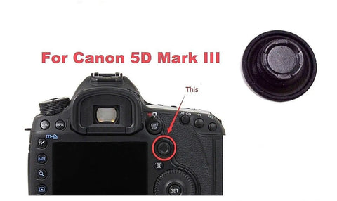Top Shelf Multi Controller Joystick Button Replacement For Canon 5D Mark III 5D3 Camera, showing joystick button detail.