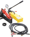 Professional Grade Manual Hydraulic Torque Wrench With Analog Pressure Gauge Dishing Out Up To 9954 Nm of tools and hoses.