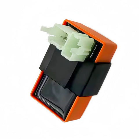 6 Pin AC Racing CDI Box Motorcycle Ignition Control Unit For CG125cc 150cc Go Kart Dirt Bike ATV Moped Scooter Orange