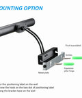 Mounting option for Wireless LED Picture Light With Remote And Rechargeable Battery 3 Color Temperature Modes Dimmable 300 Lumens 32 LEDs