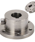 Rock Solid 16MM Top Shelf Stainless Steel Flange Shaft Coupling For RC Cars And Drones Sweet DIY Motor To Wheel Connector with detailed view.
