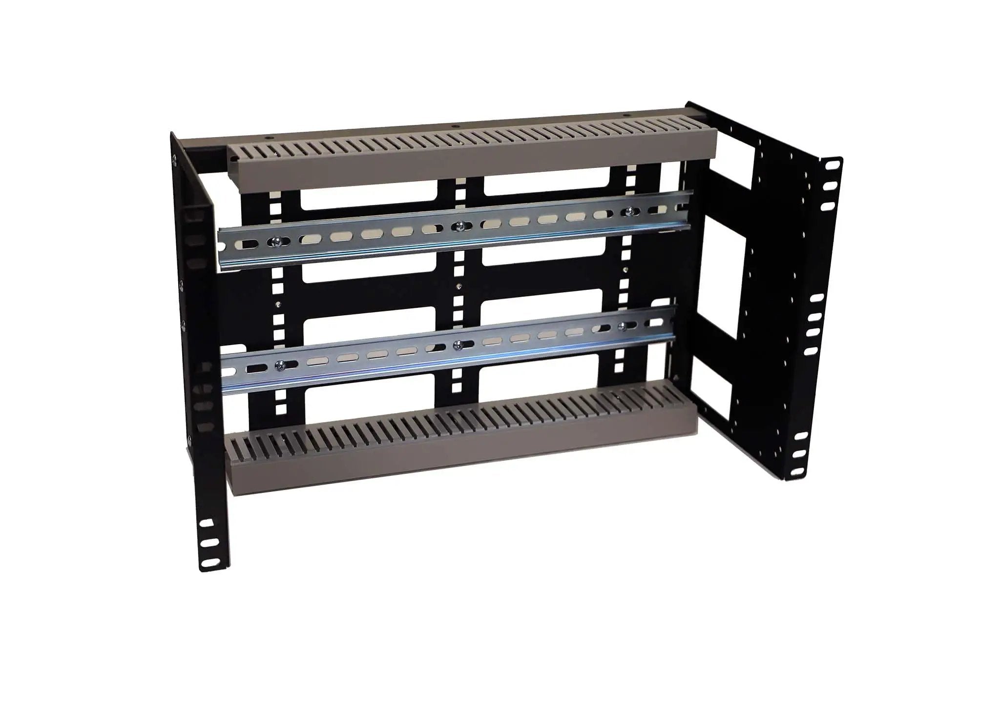 6U Rackmount DIN Rail Enclosure For 19 Inch Racks