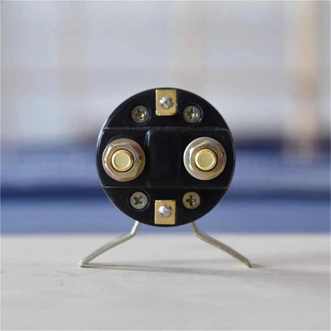 Heavy Duty QDC2B-200A Electric Vehicle Start Contactor For Forklift Stacker And Pallet Truck Oil Pump Switch with visible terminals