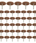 Bang For Your Buck Rock Solid Galvanized Roofing Nails With Plastic Washers For House Wrap Insulation Foam Board And Felt Sealing 200 Pack on white background.